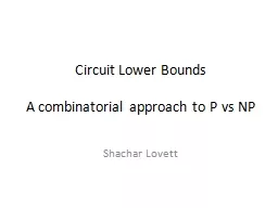 Circuit Lower Bounds