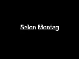 Salon Montag