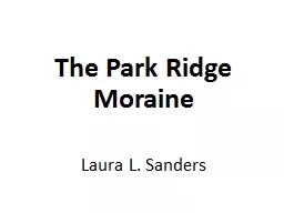 The Park Ridge Moraine