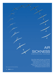 AIR SICKNESS By Flying Of cer Gareth Iremonger  Aerosp