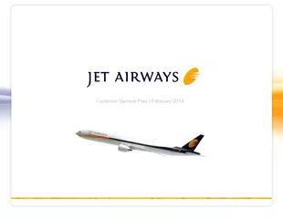 Customer Service Plan  February   Jet Airways I Ltd