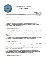 Department of Defense DIRECTIVE NUMBER    May   USDATL