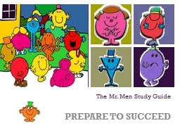 The Mr. Men Study Guide