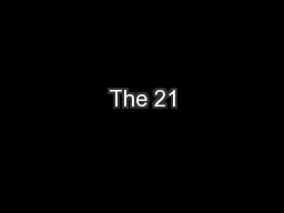 The 21