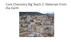 Core Chemistry Big Teach