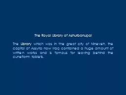 The Royal Library of