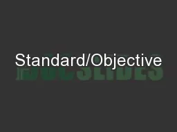 Standard/Objective