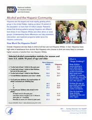 Alcohol and the Hispanic Community How Much Do Hispani