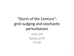 “Storm of the Century”: