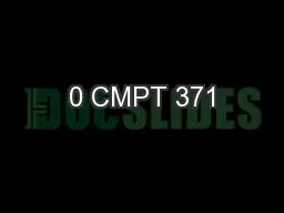 0 CMPT 371