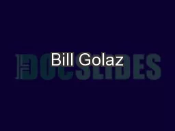 Bill Golaz