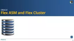 Oracle Flex ASM and Flex Cluster