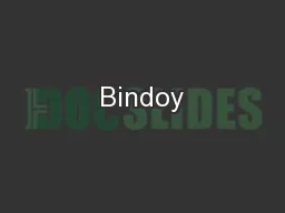 Bindoy