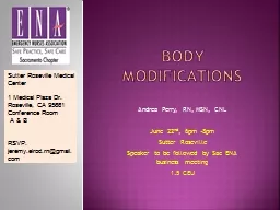 Body Modifications