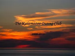 The Kalamazoo Outing Club