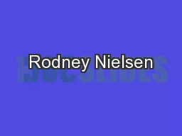 Rodney Nielsen
