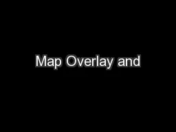 Map Overlay and