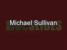 Michael Sullivan