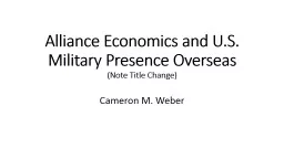 Alliance Economics and