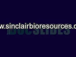 www.sinclairbioresources.com