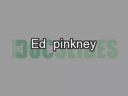 Ed  pinkney