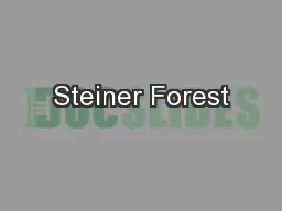 Steiner Forest