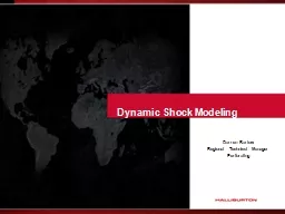Dynamic Shock Modeling