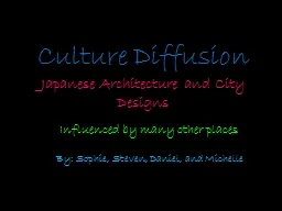 Culture Diffusion