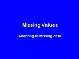 Missing Values