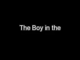 The Boy in the
