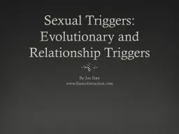 Sexual Triggers: Evolutionary and Relationship Triggers