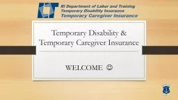 Temporary Disability & Temporary Caregiver Insurance