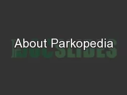 About Parkopedia