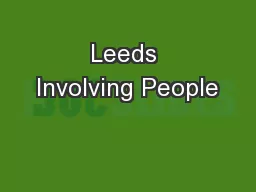 Leeds Involving People