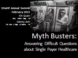 Myth Busters:
