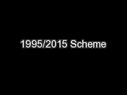 1995/2015 Scheme