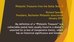 Philatelic Treasures from the Dollar Box – 3