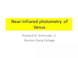 Near-infrared photometry of Venus