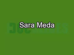 Sara Meda