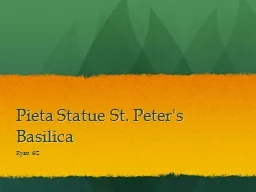 Pieta Statue