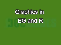 Graphics in EG and R