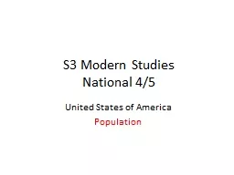 S3 Modern Studies