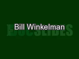 Bill Winkelman