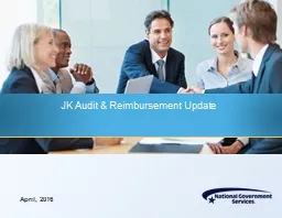 JK Audit & Reimbursement Update