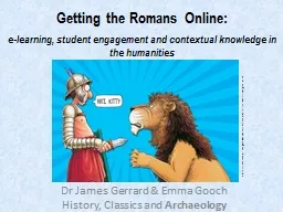 Getting the Romans Online: