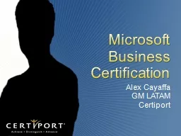 Microsoft Business Certification