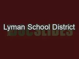Lyman School District