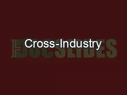 Cross-Industry
