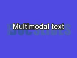 Multimodal text