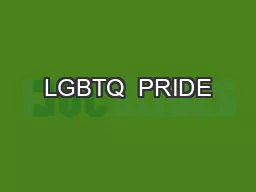 LGBTQ+ PRIDE